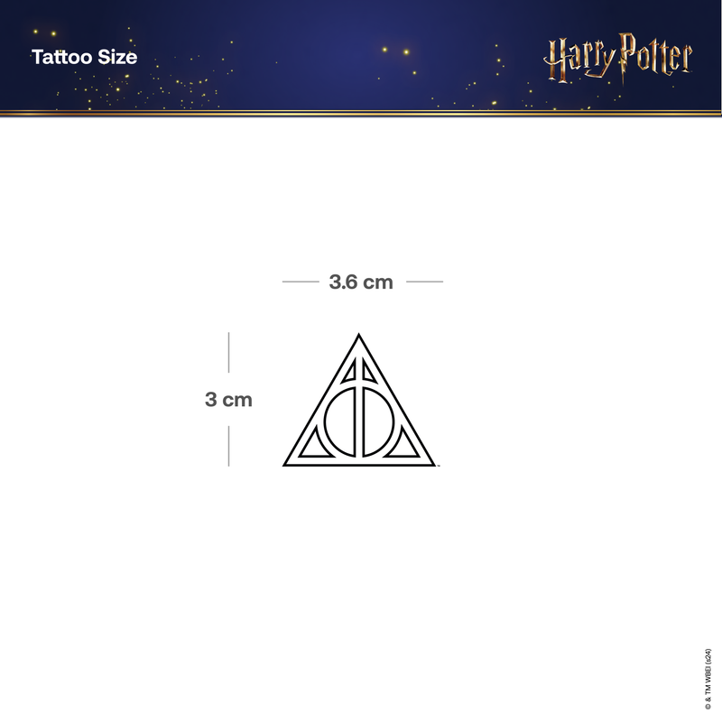 Harry Potter Bundel van 3 Bestseller Tatoeages