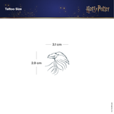 Harry Potter Haus Ravenclaw Rabe Tattoo