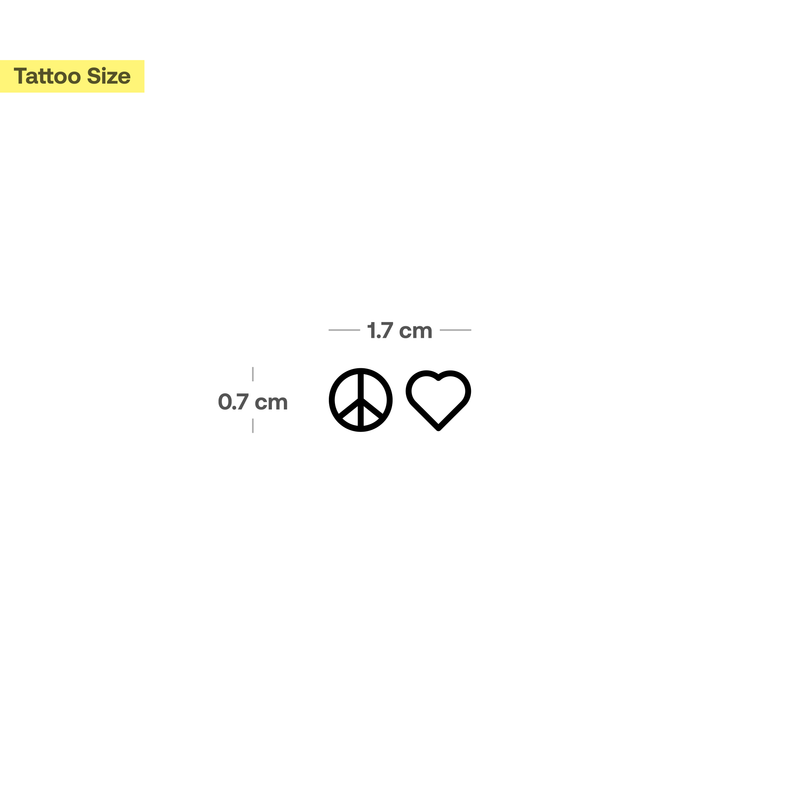 Vrede & Hart Tatoeage