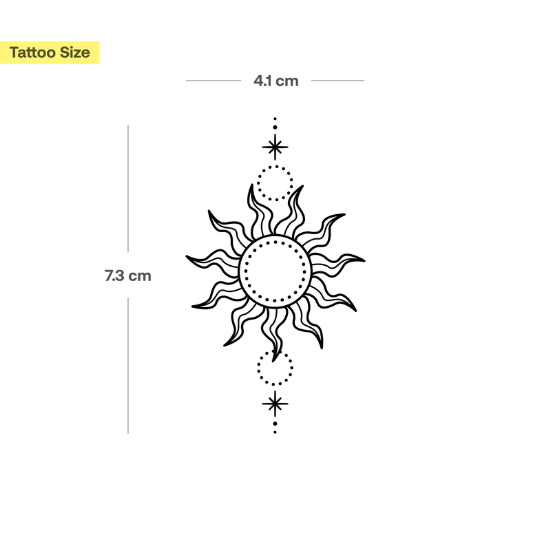 Geometrische Sonne