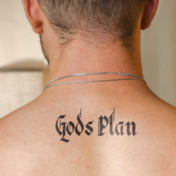 God’s Plan Tatoeage