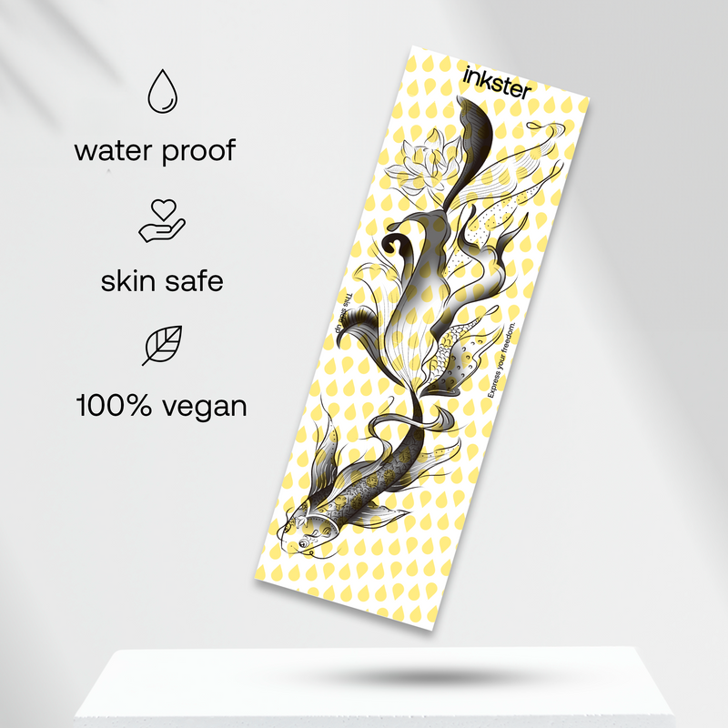 Rivier van de Lotus Tattoo Sleeve