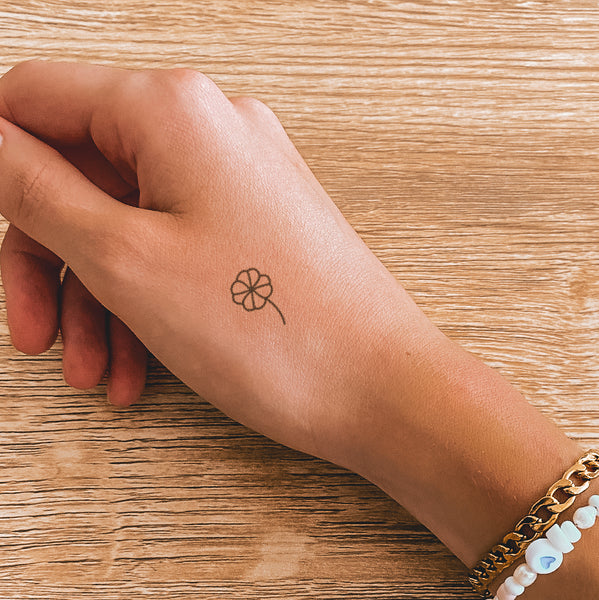 Four Leaf Clover Tattoo Ideas To Attract The Good Luck 