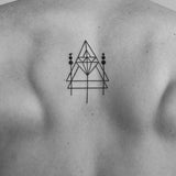 Triangle Diamond Tattoo 
