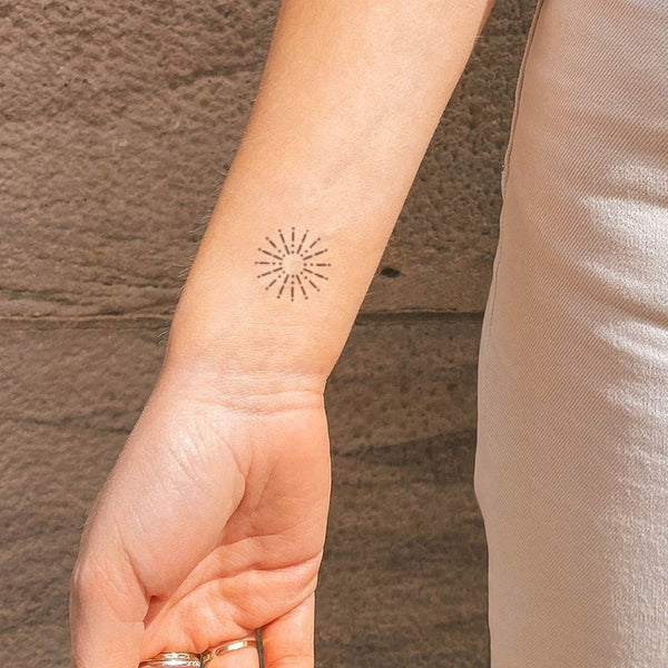 Tiny Sun 2-Week-Tattoo Inkster